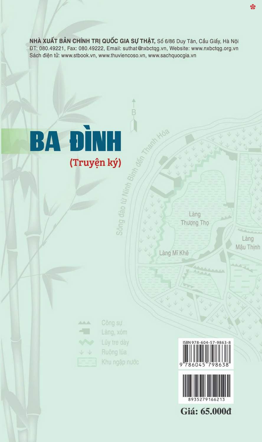 Ba Đình (Truyện ký) bản in 2024