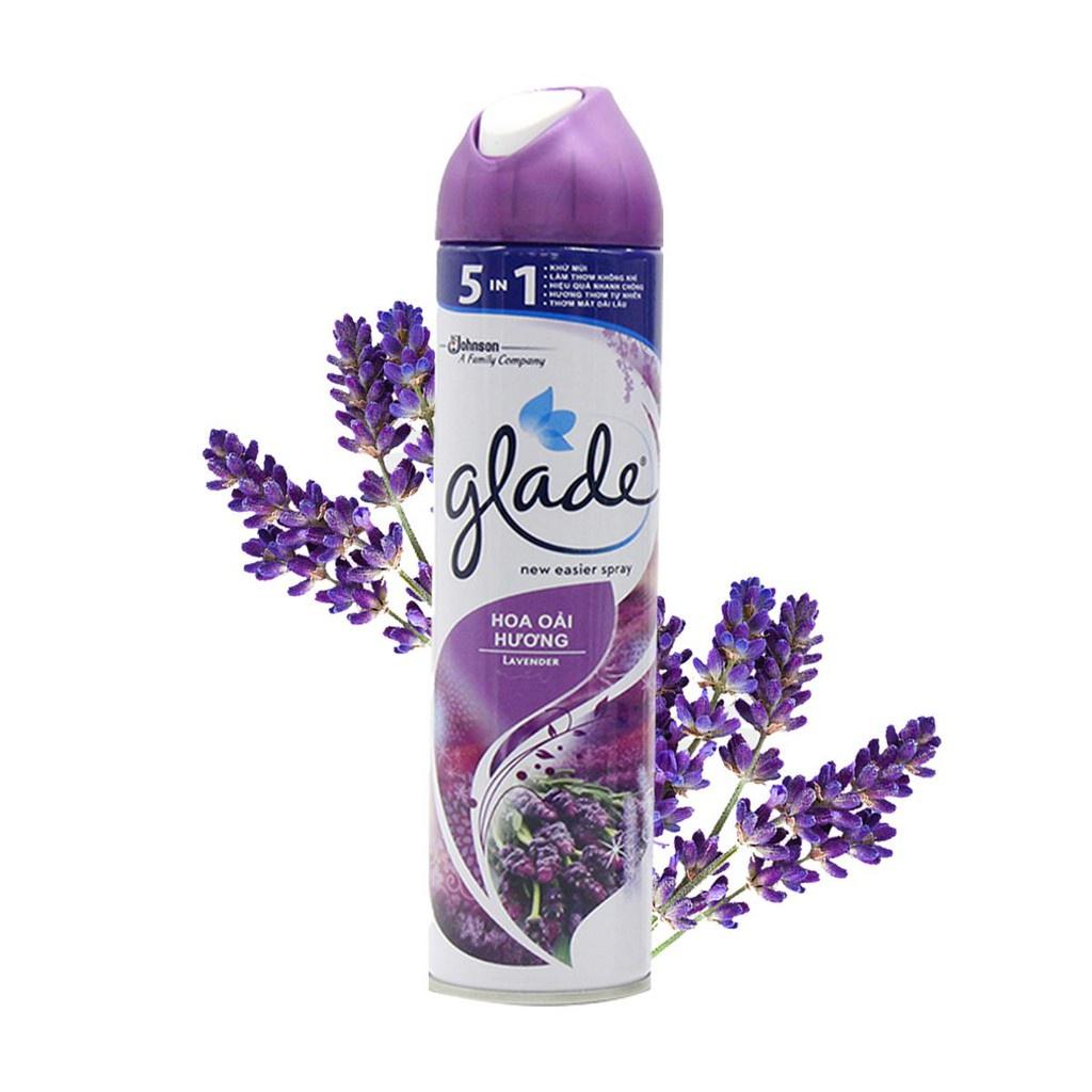 Combo 2 Bình Xịt Thơm Phòng Glade Nature Hương Lavender 280gx2