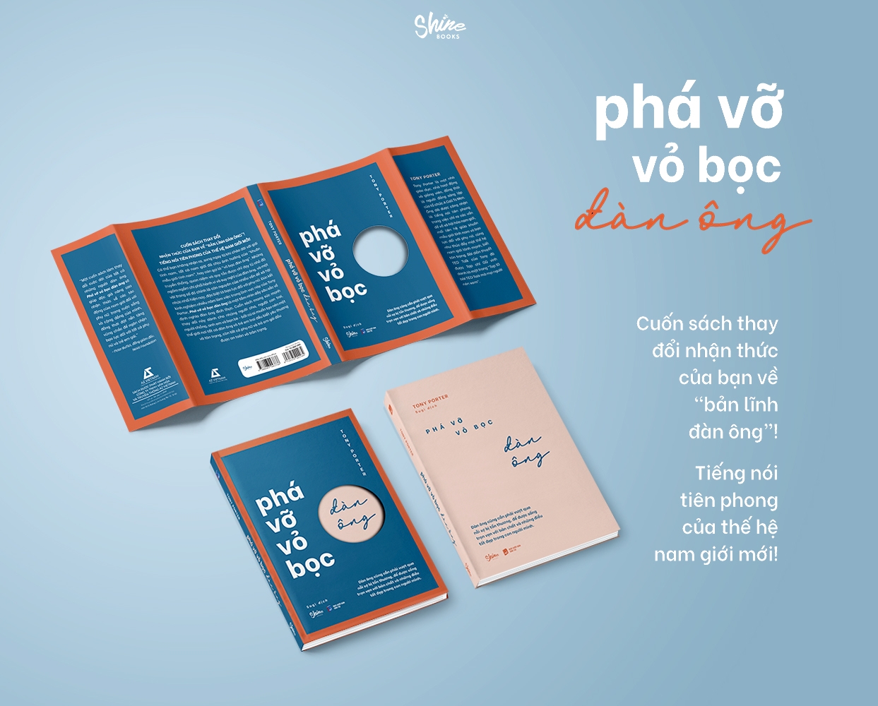 Hình ảnh Cuốn sách: Sách AZ - Phá Vỡ Vỏ Bọc Đàn Ông (Tặng Bookmark)