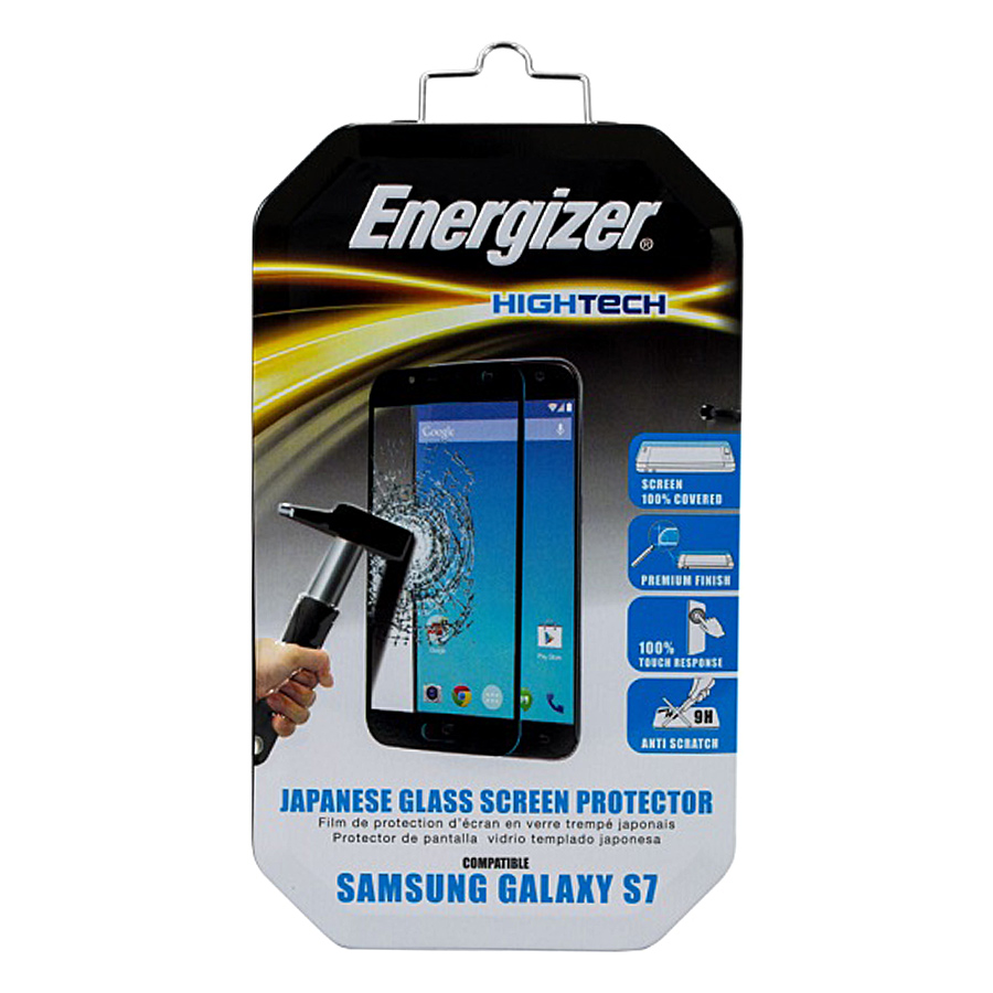 Dán Màn Hình Cường Lực Full Viền Energizer Cho Samsung Galaxy S7 - ENHTTGPRS7 - Hàng Chính Hãng