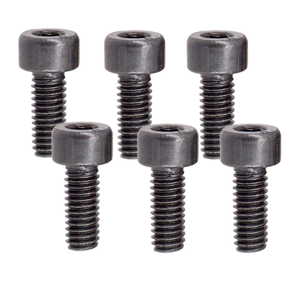 6 Miếng đàn Guitar điện Khóa Dây Nut Kẹp Lục Giác ốc Vít M4