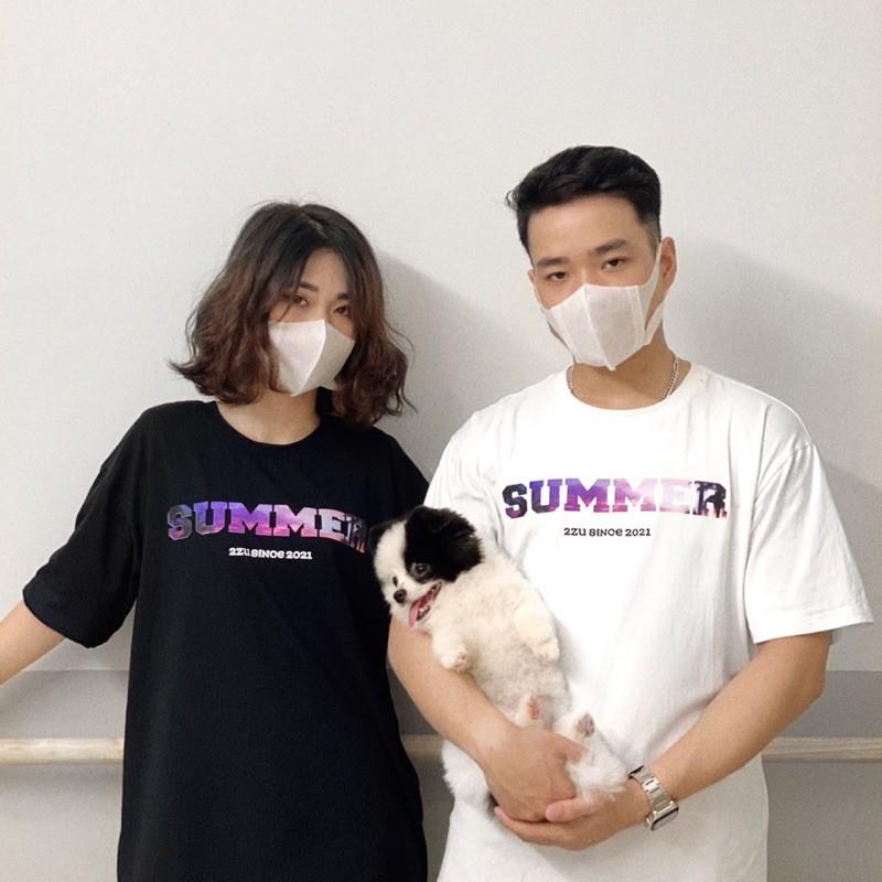 Áo phông cotton co giãn 4 chiều unisex-Summer.