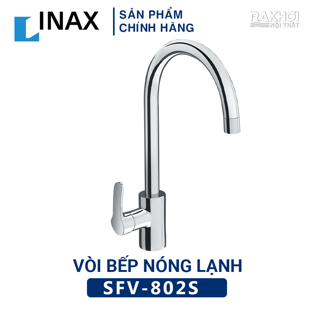 Vòi Bếp INAX SFV-802S Nóng Lạnh