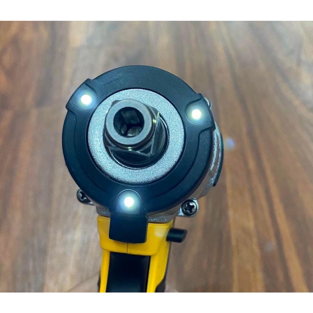 Máy Siết Bulong 20V DCF887 Không Chổi Than, 3 Đèn Led Trợ Sáng