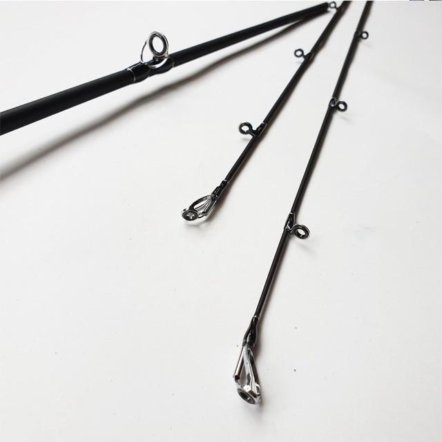 Cần câu Lure Hunting Black 2 ngọn, độ cứng MH và H.