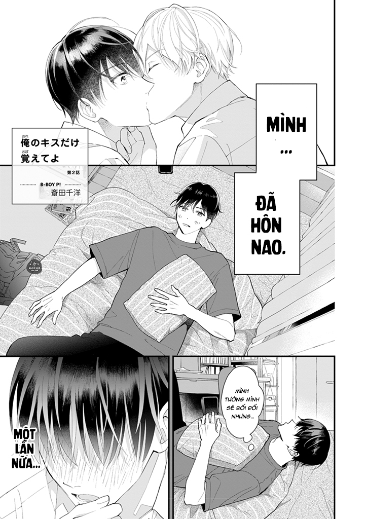 hãy nhớ nụ hôn này! chapter 3 3