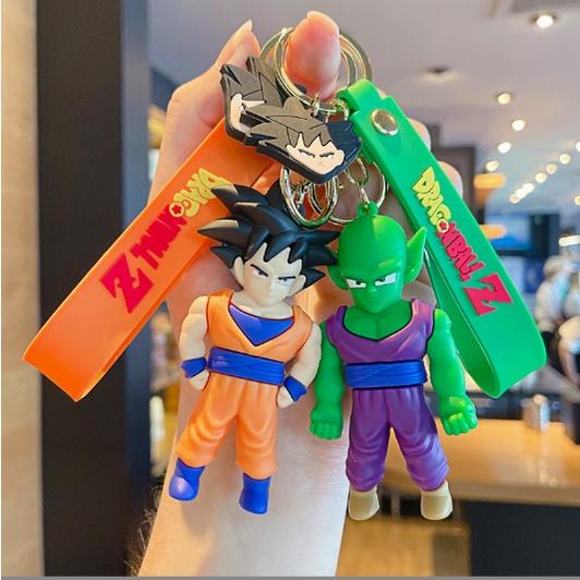 Móc khóa Dragon ball - songoku vegeta Piccolo Broly Trunks Krilin Thầy rùa PoPo PVC loại tốt
