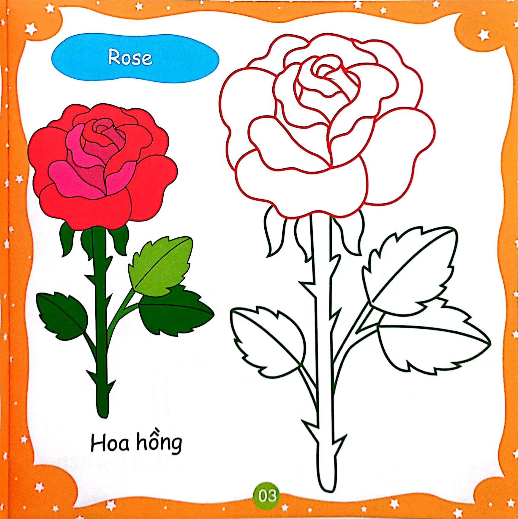 Sách - Bé Tô Màu Sáng Tạo - Các Loại Hoa