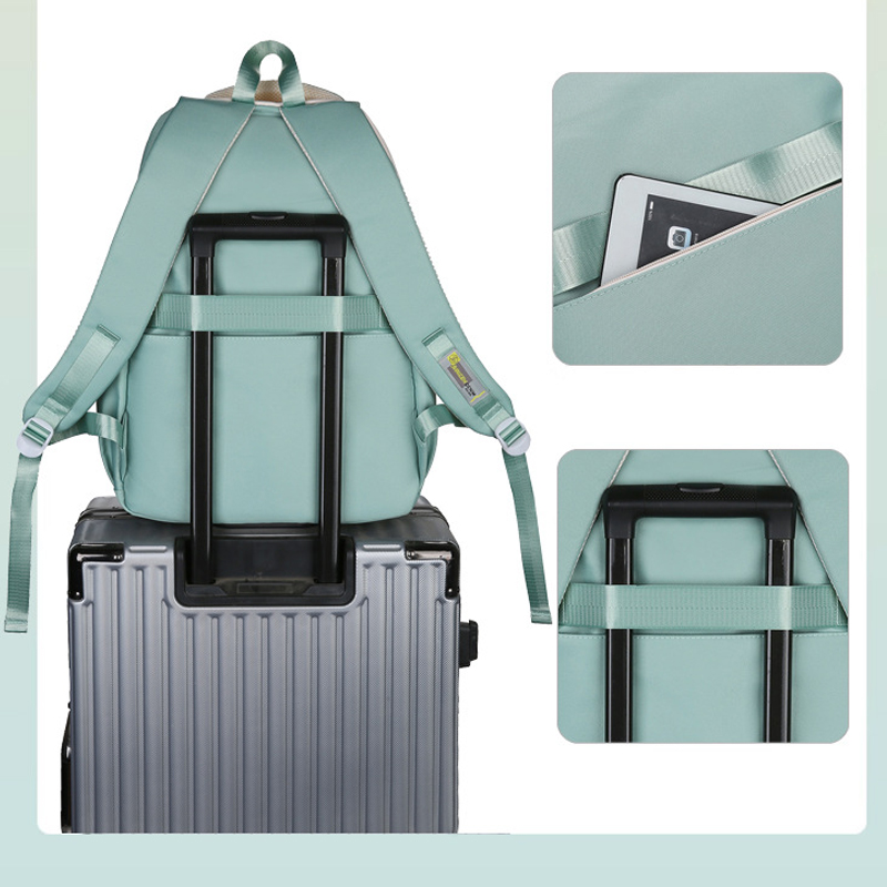 Balo thời trang phong cách Hàn Quốc dày dặn chống thấm nước dùng cho đi học, đi chơi - BEE GEE – BLTT9158