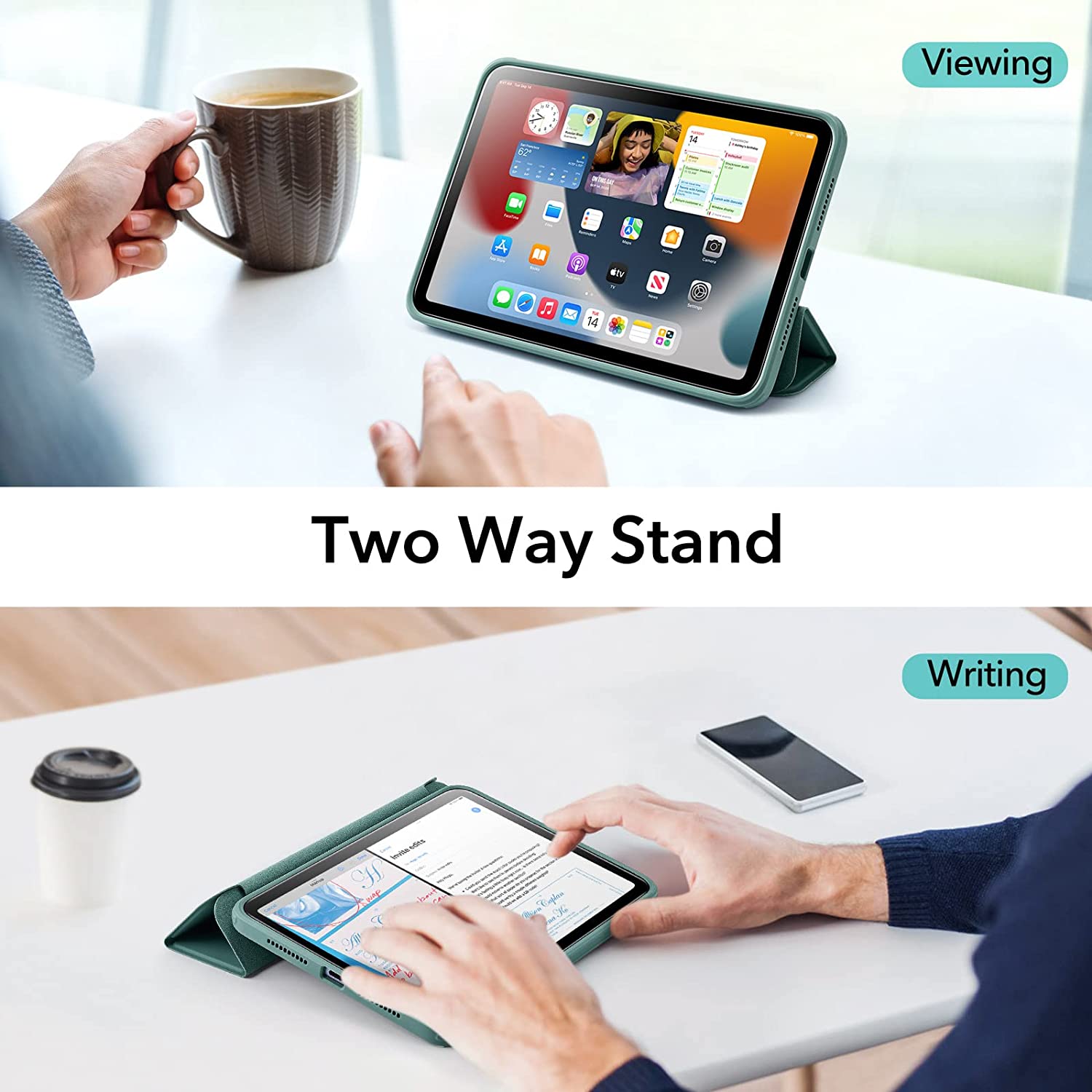 Bao Da Dành Cho iPad Mini 6 ESR Rebound Hybrid Case - Hàng Nhập Khẩu