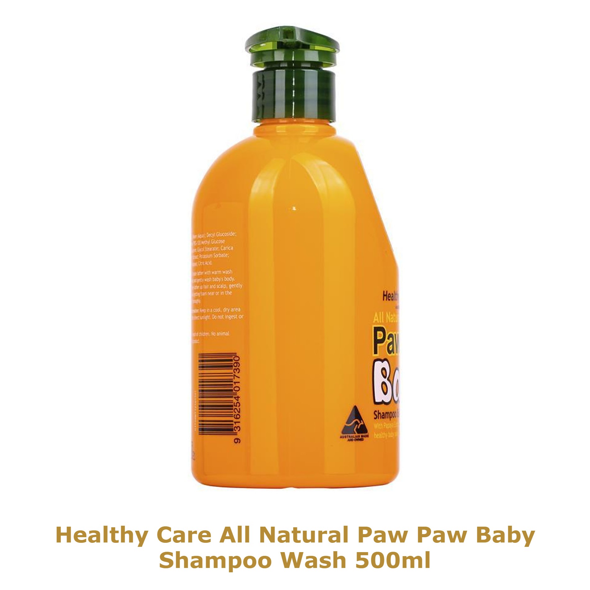 Sữa Tắm Đu Đủ Paw Paw Baby Healthy Care Úc 500ml
