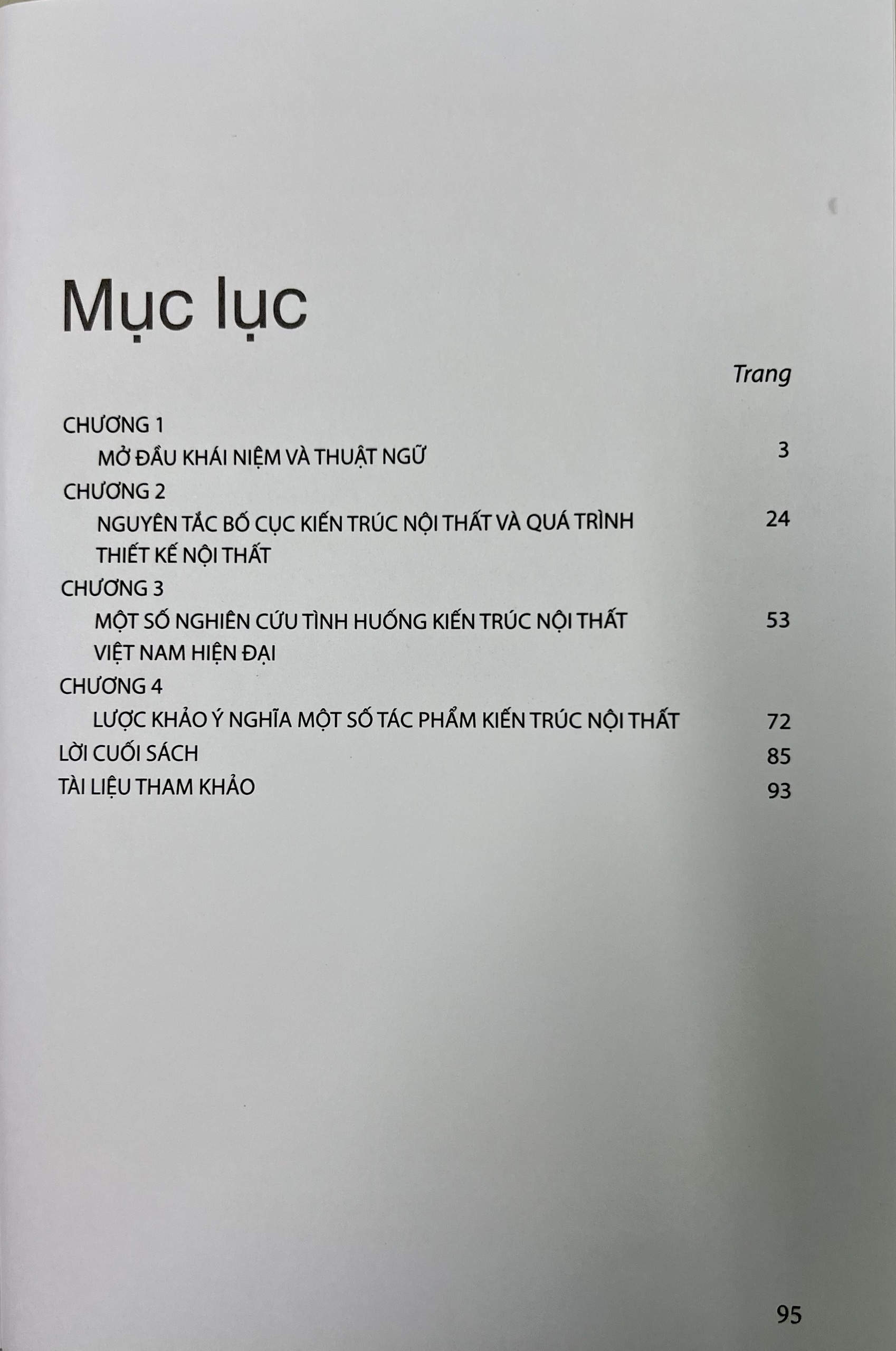 Sách - Kiến trúc nội thất