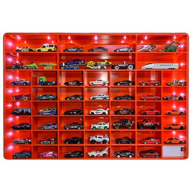 Phiên Bản Cam Nổi Bật Kệ Trung Xe Mô Hình Hotwheels Tomica 