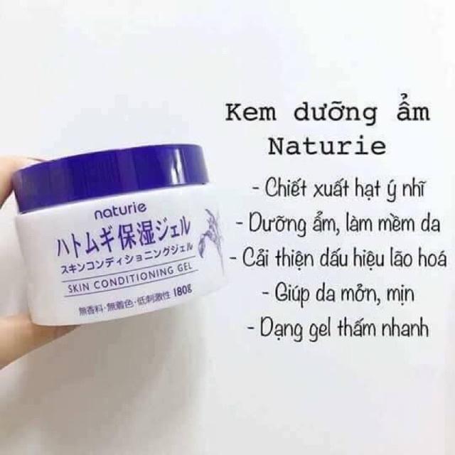 Kem Dưỡng Naturie Hatomugi Skin Conditioning Gel 180g