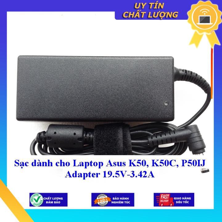 Sạc dùng cho Laptop Asus K50 K50C P50IJ Adapter 19.5V-3.42A - Hàng Nhập Khẩu New Seal