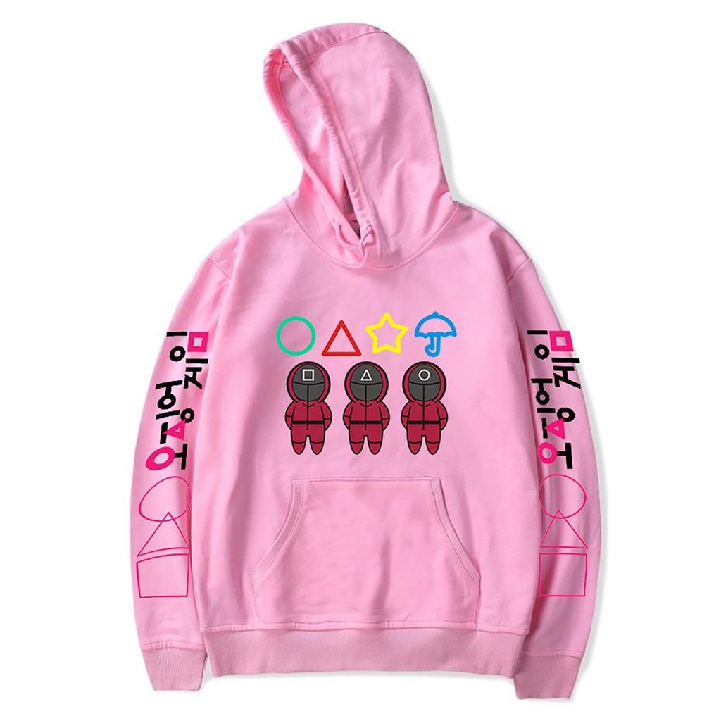 Áo Hoodie in họa tiết Squid Game áo hoodie cho Nam Nữ
