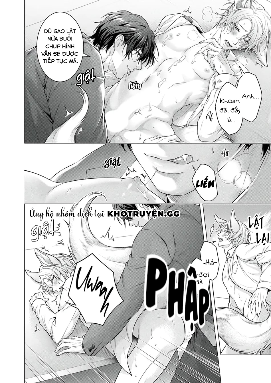 hãy để anh chạm vào cái đuôi hư hỏng này nhé chapter 4 18