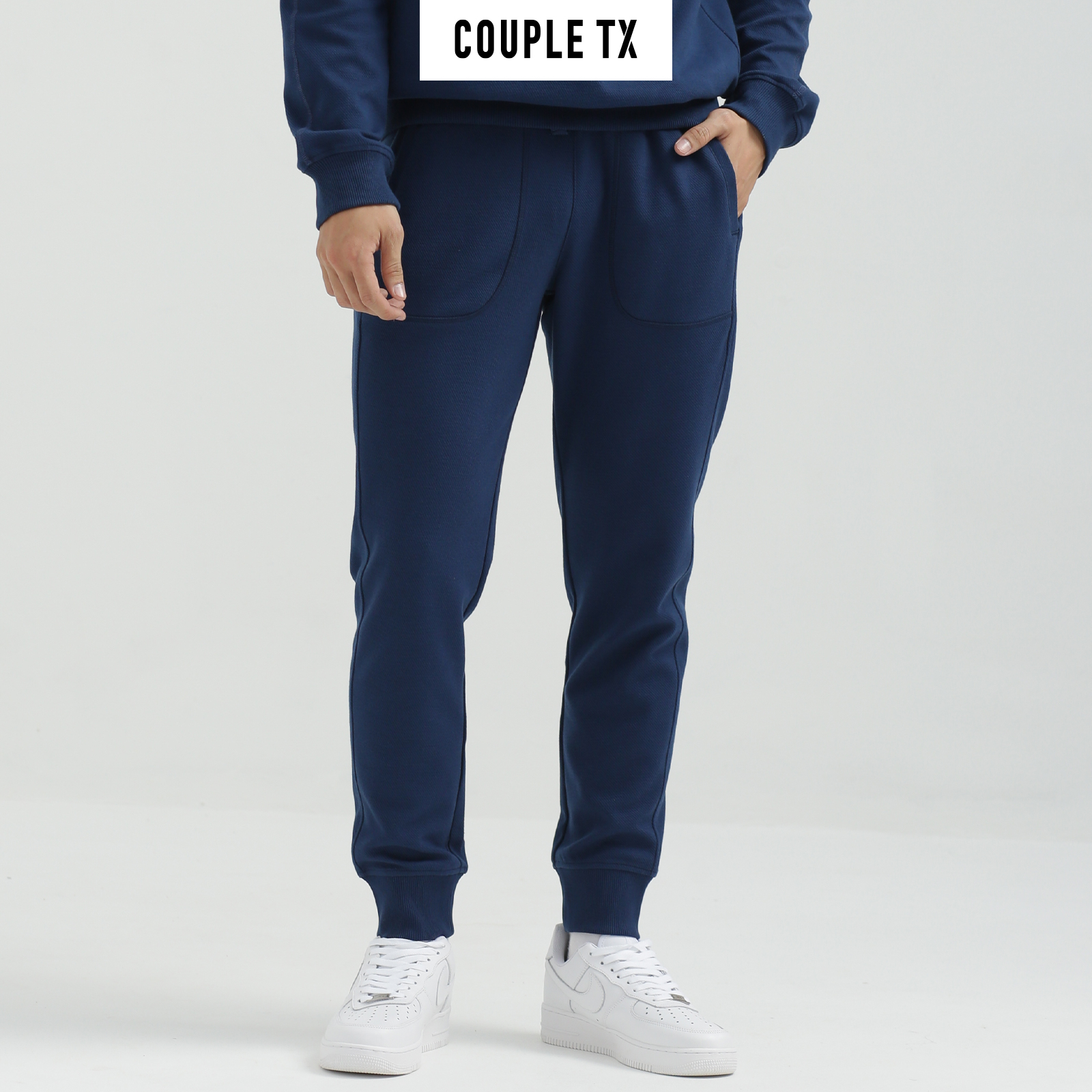 COUPLE TX - Quần Dài Nam Jogger Vải Gân Chéo MPA 1005