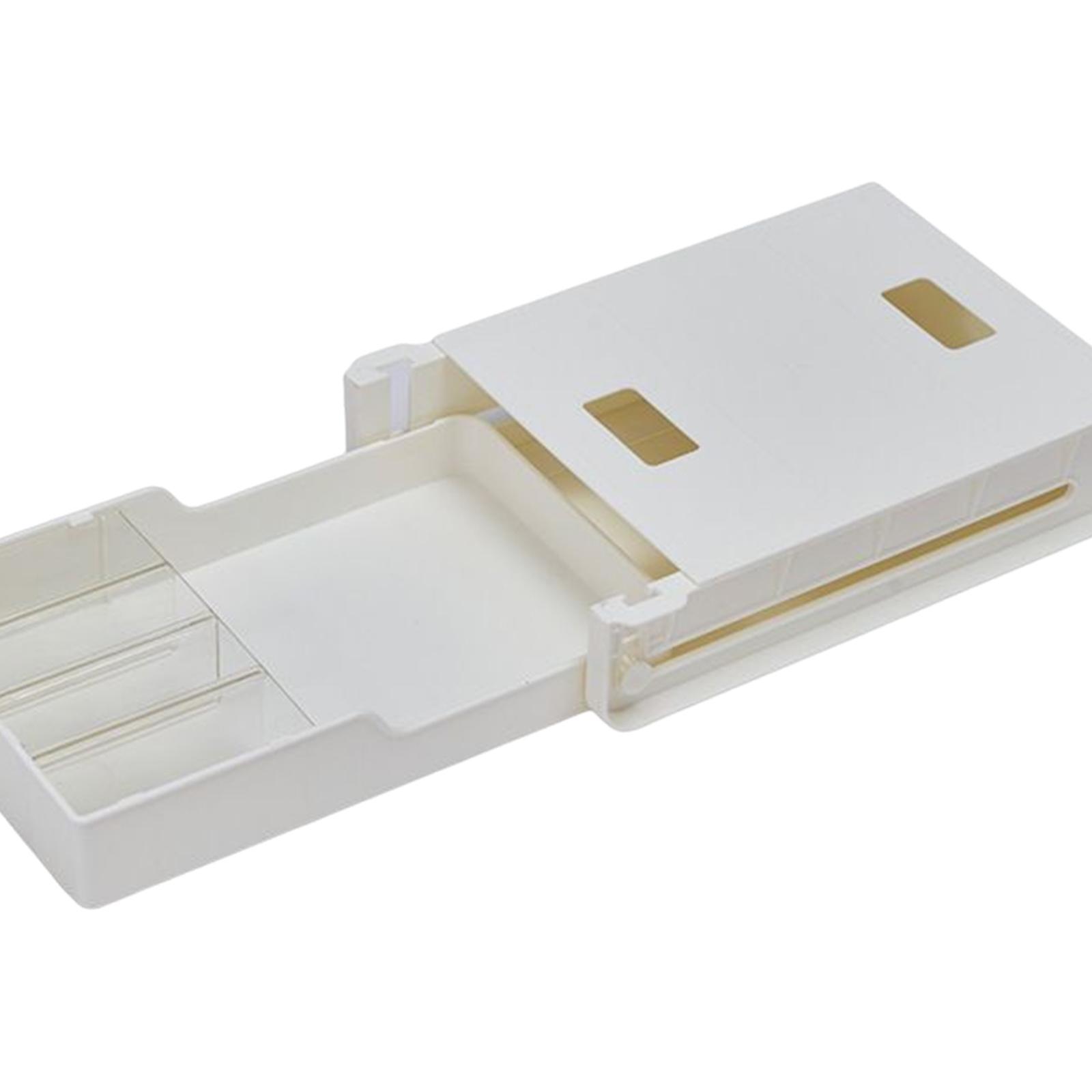 Under Desk Drawer Accessories Storage Box Hidden Desk Drawer for Storage