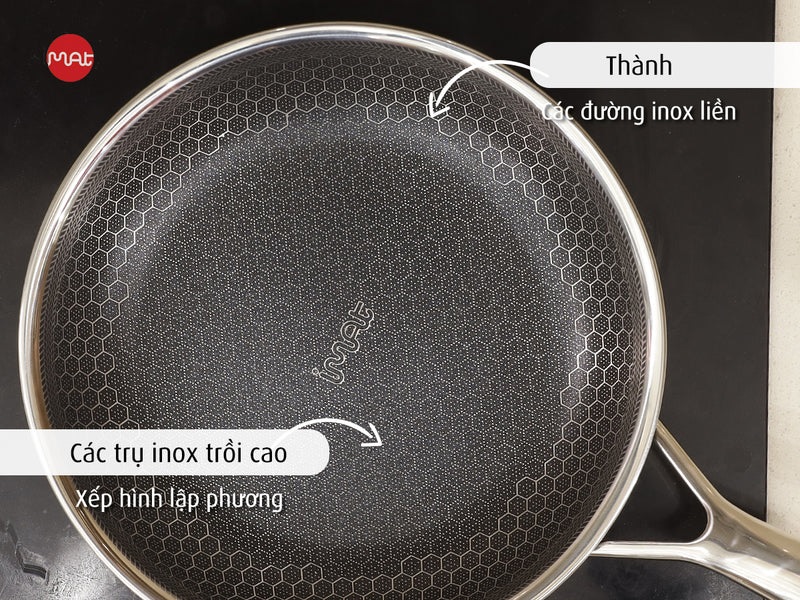 Chảo iMat Hybrid 18cm