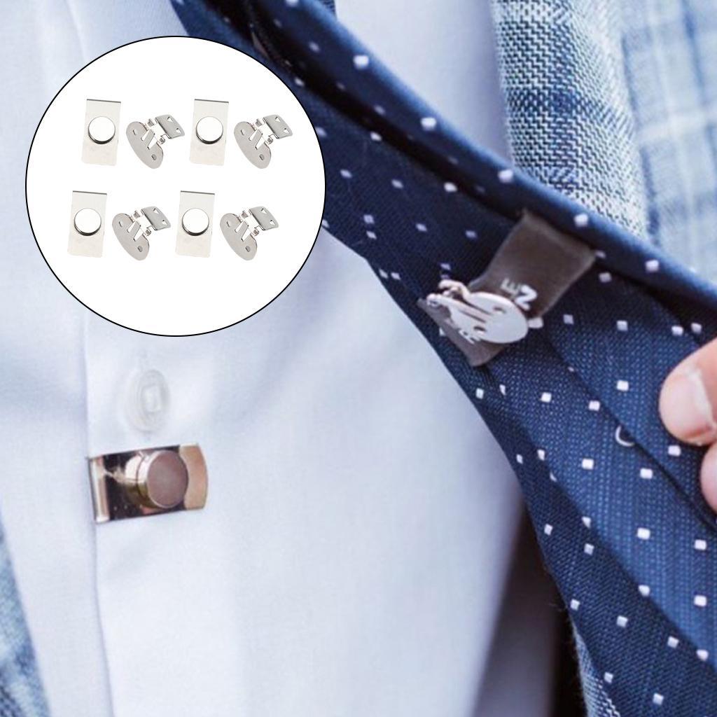 8X Tie Anti-floating Anti- Holder For Men Gift