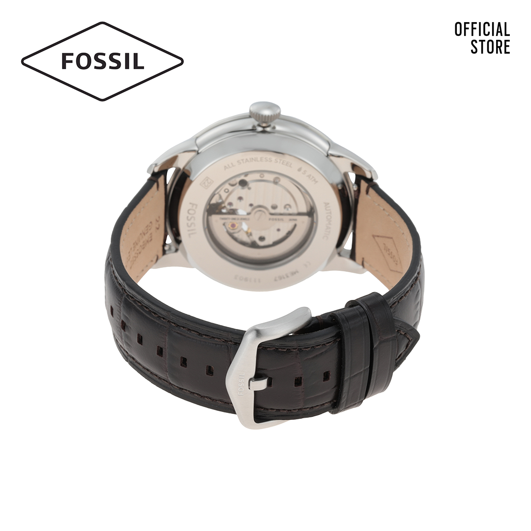 Đồng hồ nam FOSSIL dây da Townsman ME3167 - màu nâu