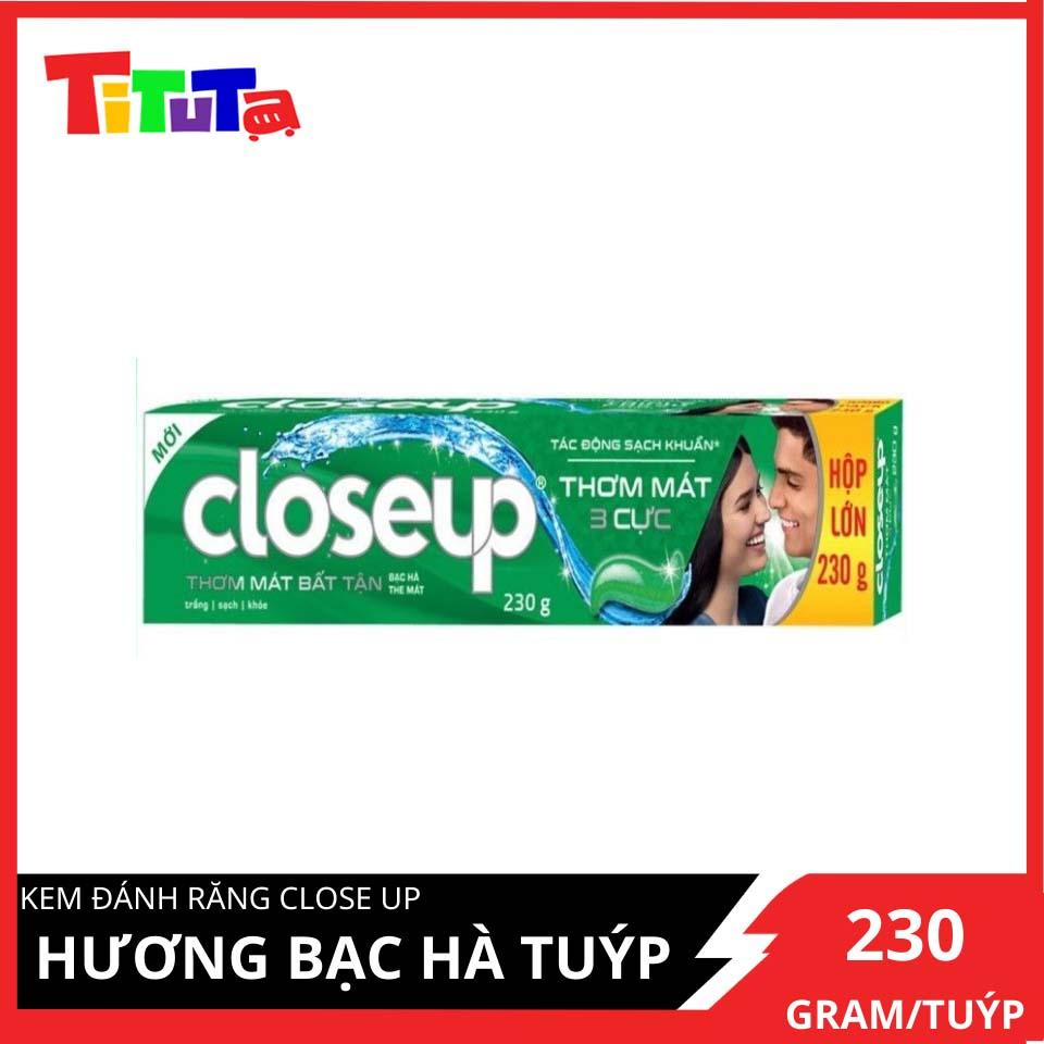 Kem Đánh Răng Close Up Bạc Hà 230g