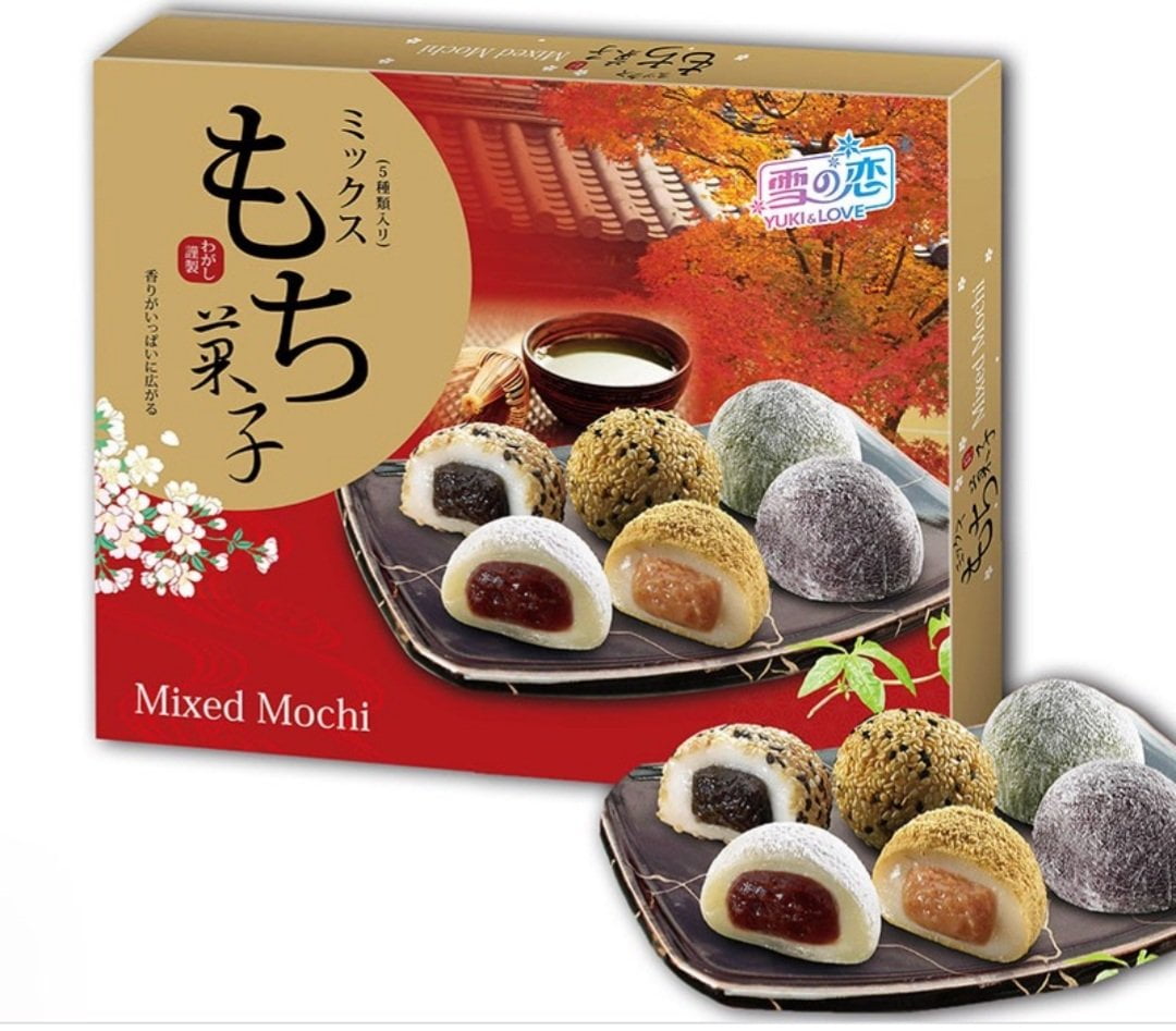 Bánh Mochi tổng hợp Yuki & Love Mixed Mochi 900g (5 hương vị)