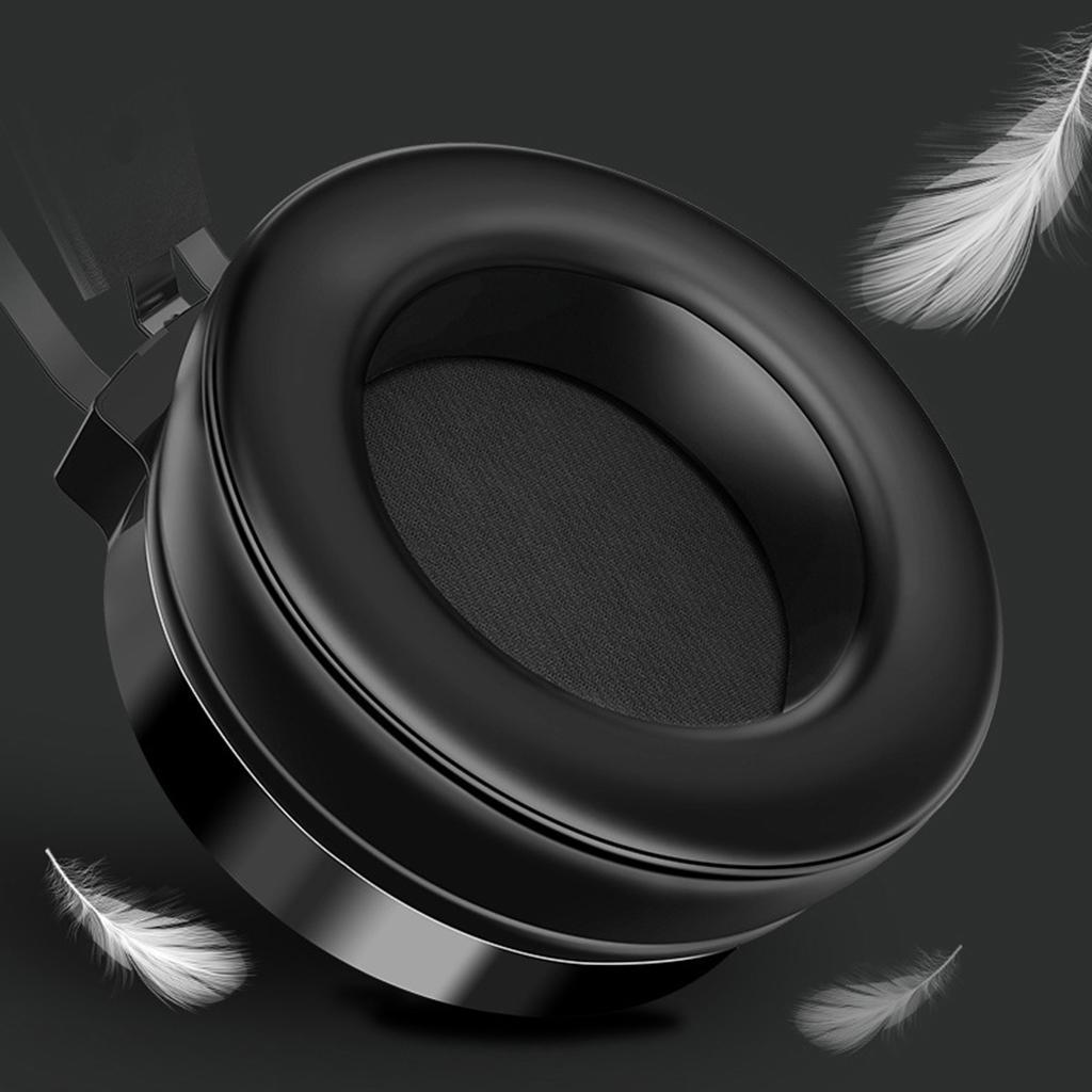 X9 USB + 3.5mm Gaming Headset with Mic 7 LED for PC Laptop black