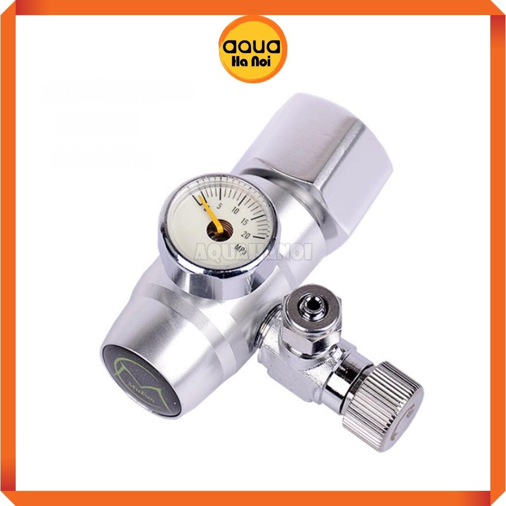 Van tinh chỉnh CO2 Mufan - Van cơ có đồng hồ báo áp suất cho hồ thủy sinh