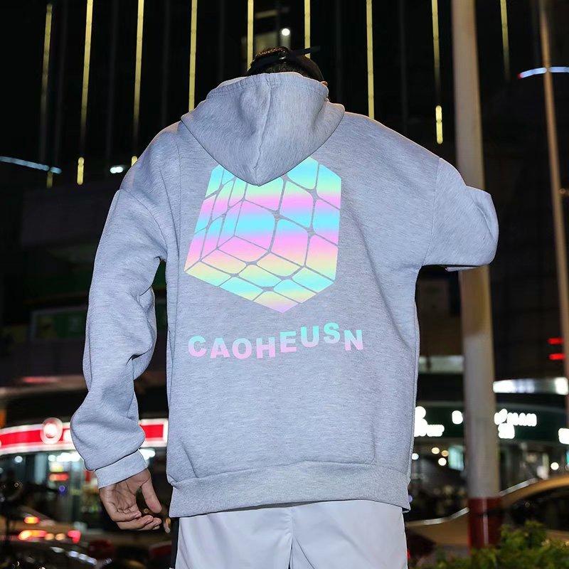 Áo Hoodie Dài Tay Form Rộng Phong Cách Hàn Quốc Dành Cho Nam / Size M-3Xl