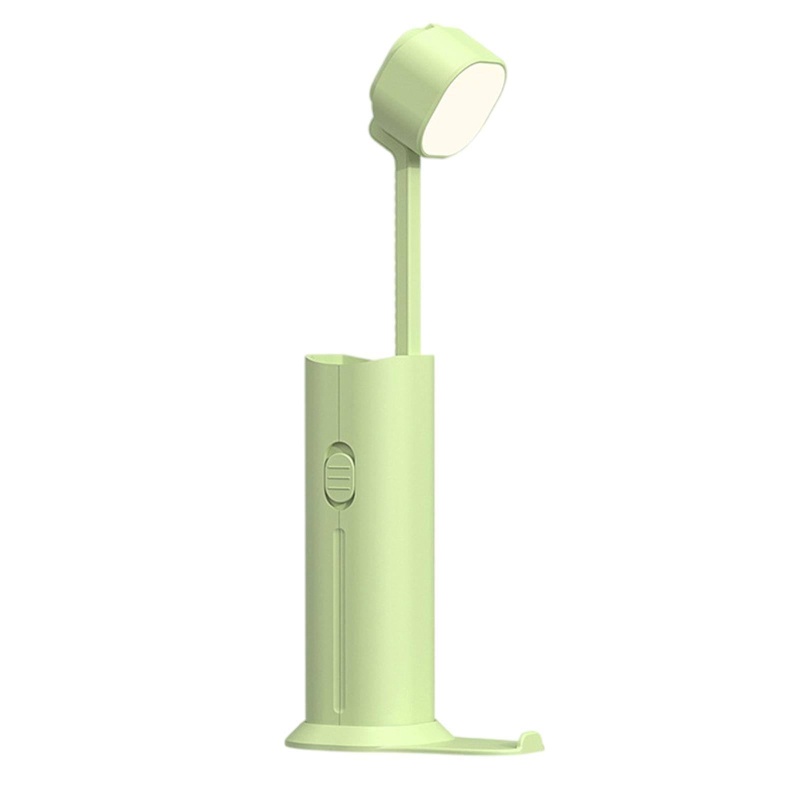 Cordless Rechargeable Table Lamp Desk Lamp Multifunctional Green