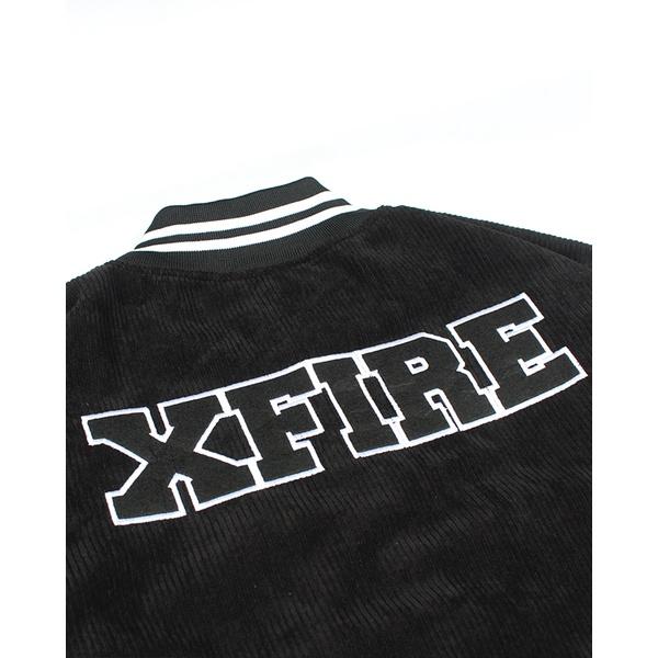 Áo Khoác Bóng Chày Bomber Varsity Màu Đen Nhung Tăm Thêu Cao Cấp Form Rộng By Local Brand Xfire