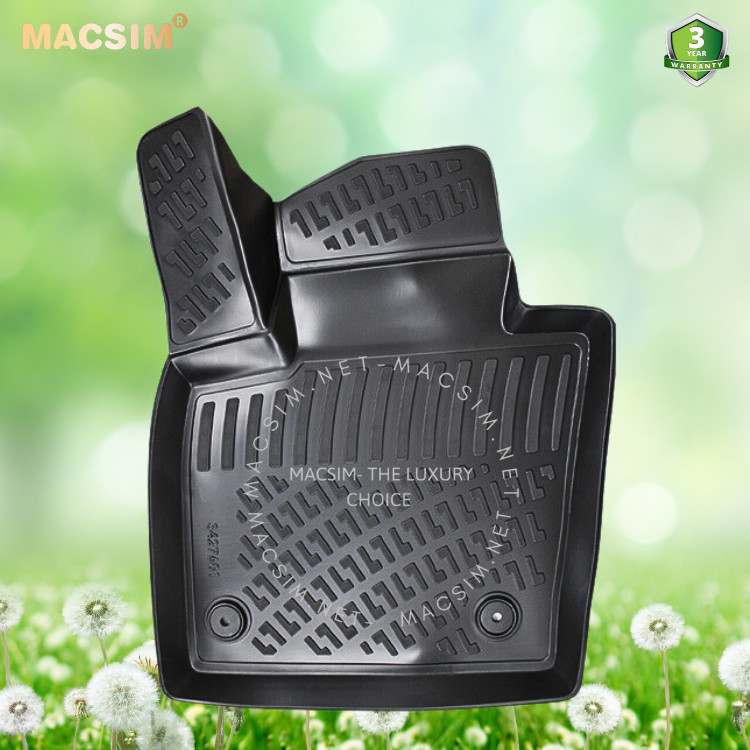 Thảm lót sàn ô tô nhựa TPU Silicon Audi Q3 first generation 2011-2018 Nhãn hiệu Macsim