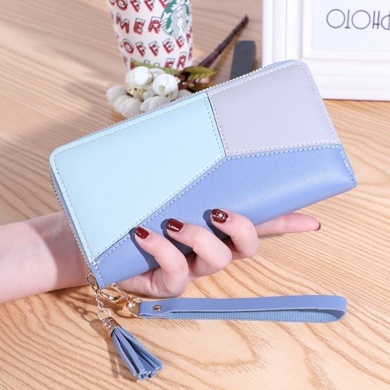 Ví Nữ Cầm Tay, Bóp Ví Nữ Dài Cầm Tay Đẹp Nhỏ Gọn Thời Trang Hàn Quốc Cao Cấp (Có Hàng Sẵn) Loại Xịn