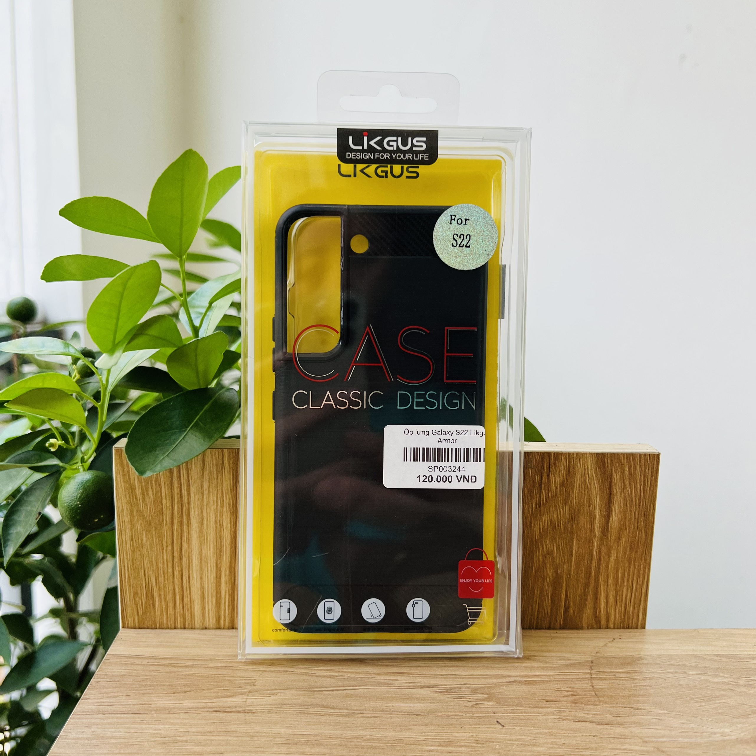Ốp lưng dành cho Galaxy S22 Likgus Armor- Hàng chính hãng