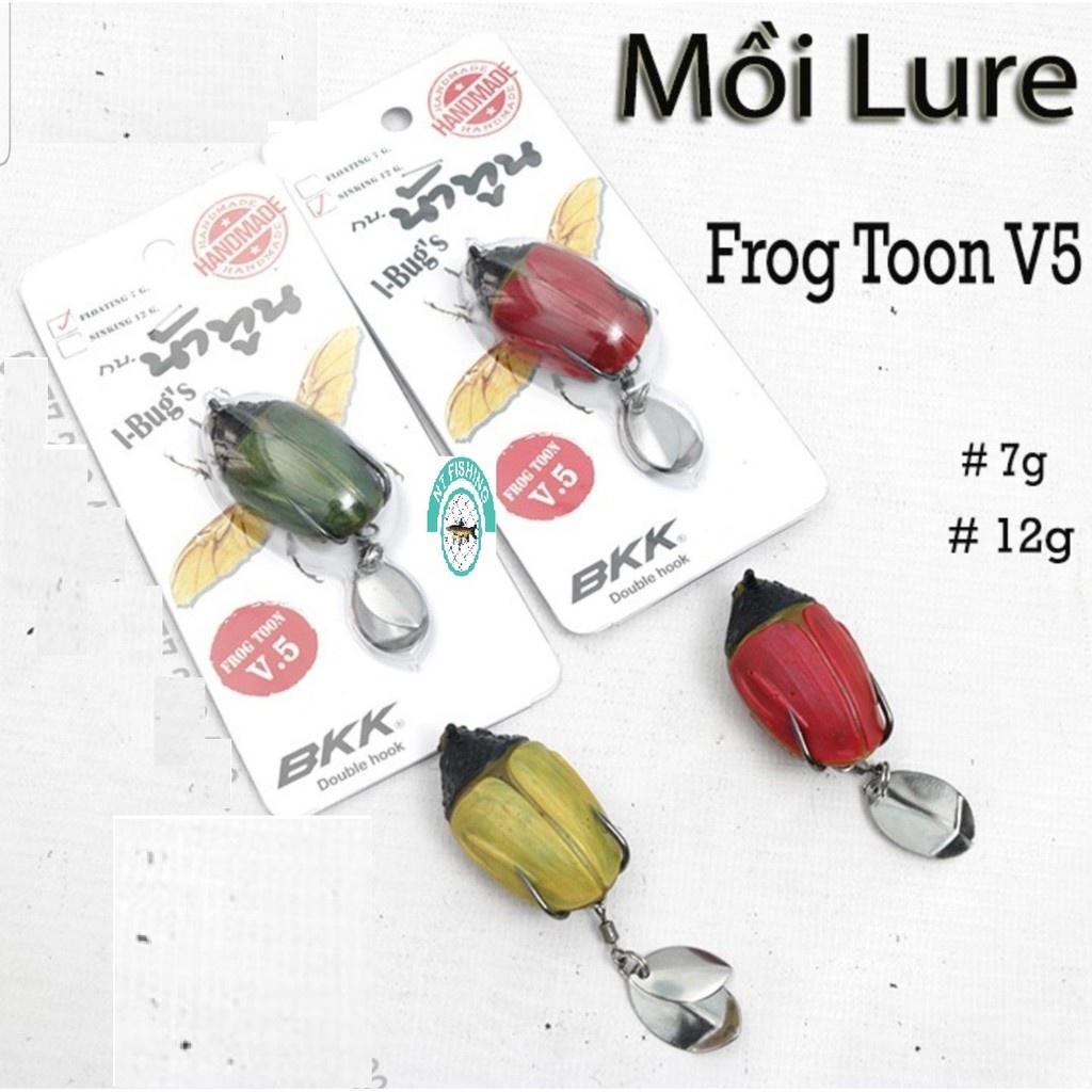 Mồi câu frogtoon V1 V2 V3 V4 V5 cha già vlogs NHAI HƠI THÁI LAN FROGTOON