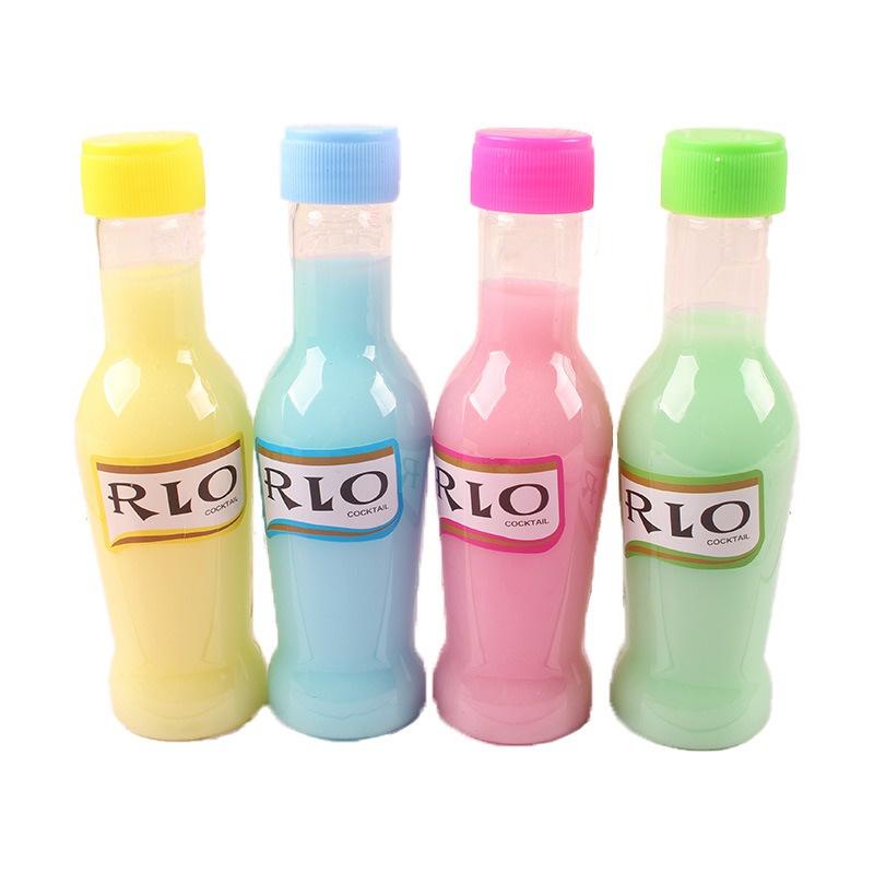 SLIME chai nước ngọt màu sữa 6 màu dạng lỏng Slam thiết kế độc đáo ấn tượng squishy