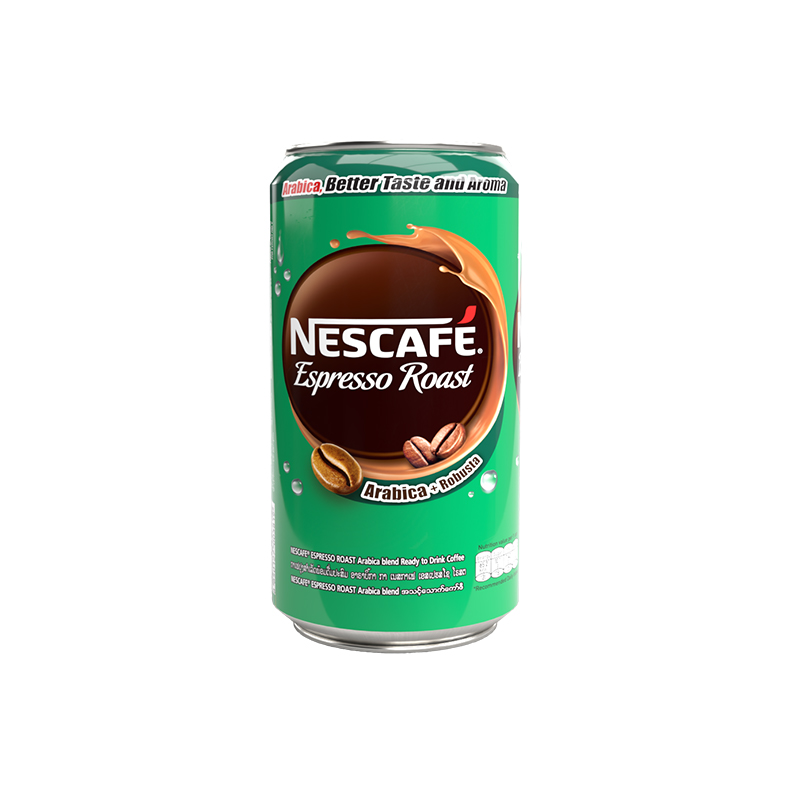 [Tặng Máy Phun Sương Để Bàn] Thùng 30 Lon Cà phê uống liền NESCAFÉ Espresso Roast (lon 180ml)
