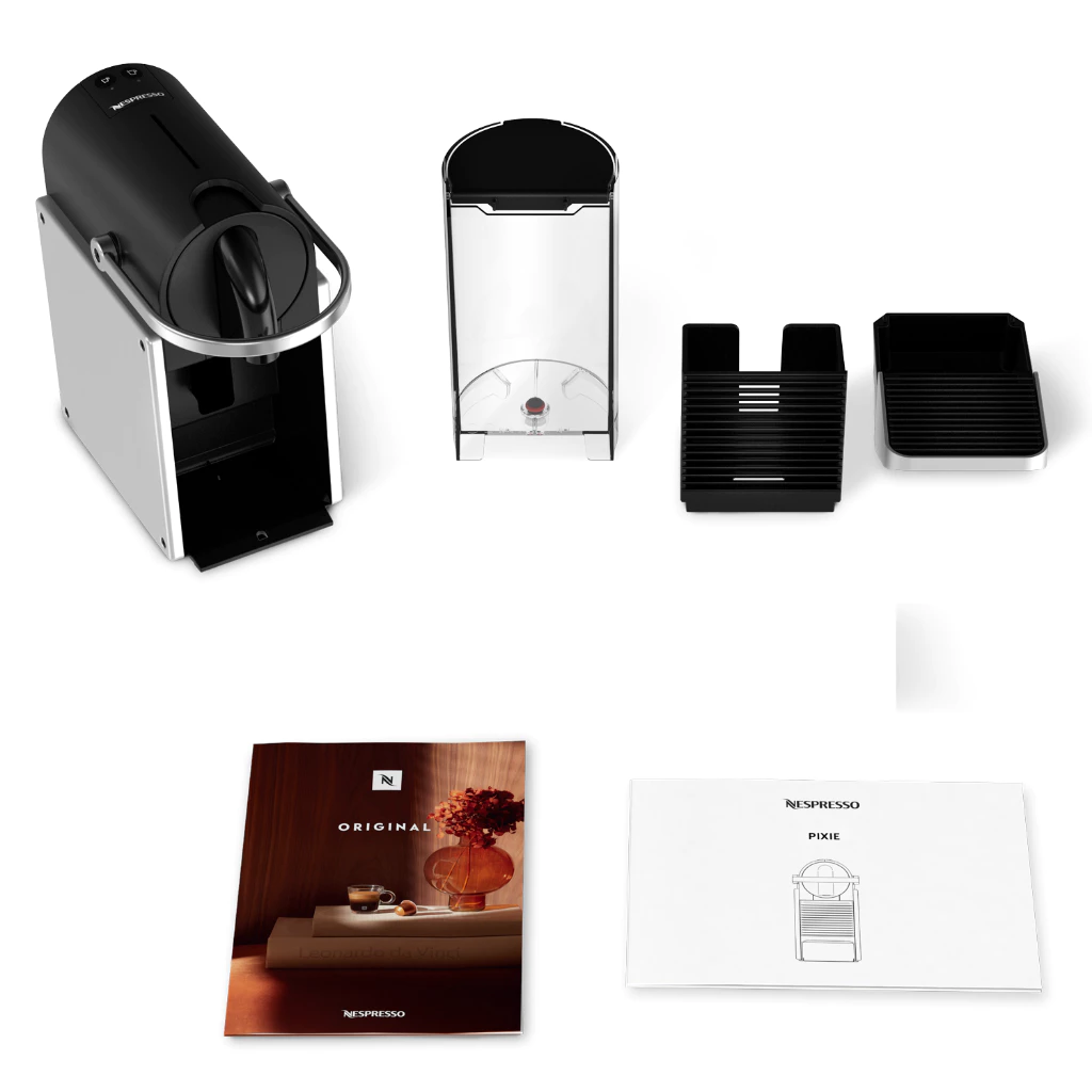 Máy pha cà phê Nespresso Pixie Bạc - Hàng chính hãng