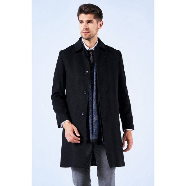 Khoác dạ Hagaco wool blend overcoat xuất Hàn dành cho Nam. Chất vải pha wool cao cấp