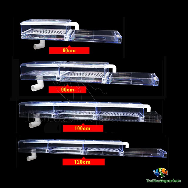 Lọc Tràn Trên Bể Cá Cảnh 60cm-90cm-100cm-120cm