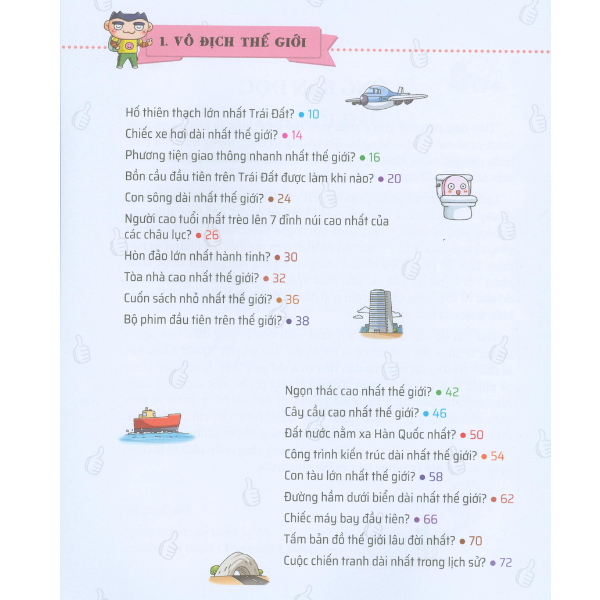 Quiz! Khoa Học Kì Thú: Những Cái Nhất Và Đầu Tiên Trên Thế Giới