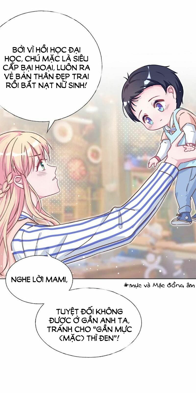 baba đẹp trai trên trời rơi xuống chapter 11 31