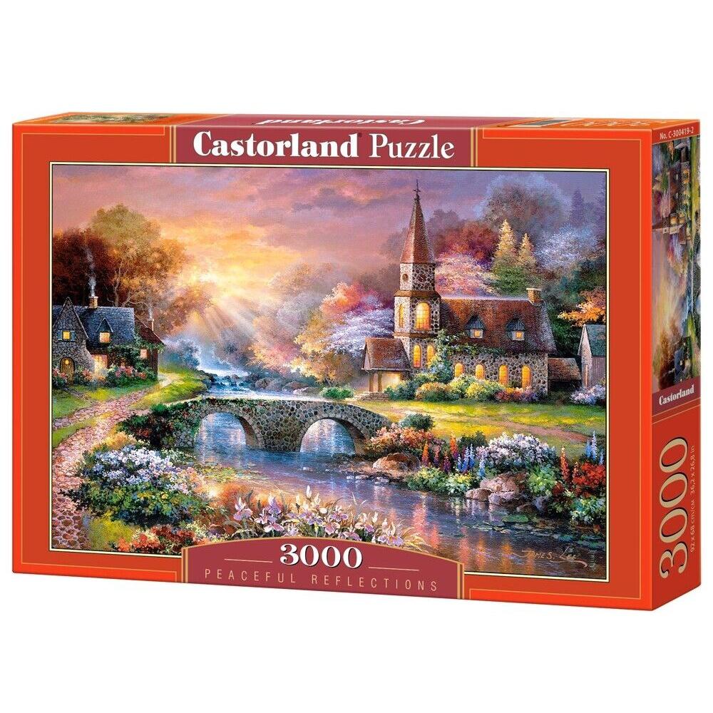 Đồ chơi ghép hình puzzle Peaceful reflections 3000 mảnh Castorland C300419