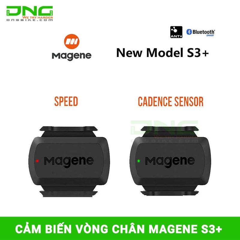 Cảm biến vòng chân Cadence/Speed MAGENE S3+, chống nước chống bụi IP66