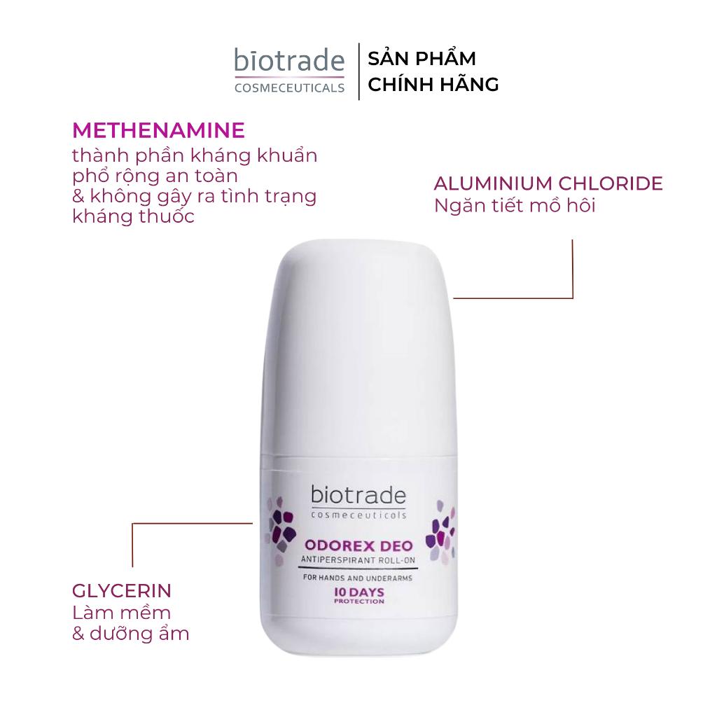 Lăn Khử Mùi Biotrade Odorex Deo Antiperspirant Roll On 40ml
