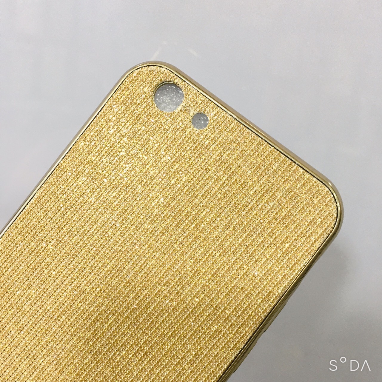 Ốp lưng kim tuyến viền xi bóng dành cho iPhone 6, 6s