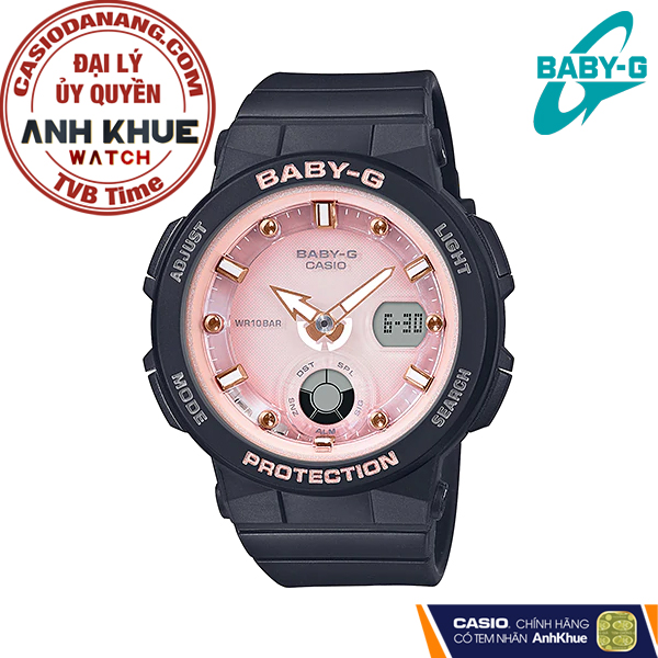 Đồng hồ nữ dây nhựa Casio Baby-G chính hãng BGA-250-1A3DR