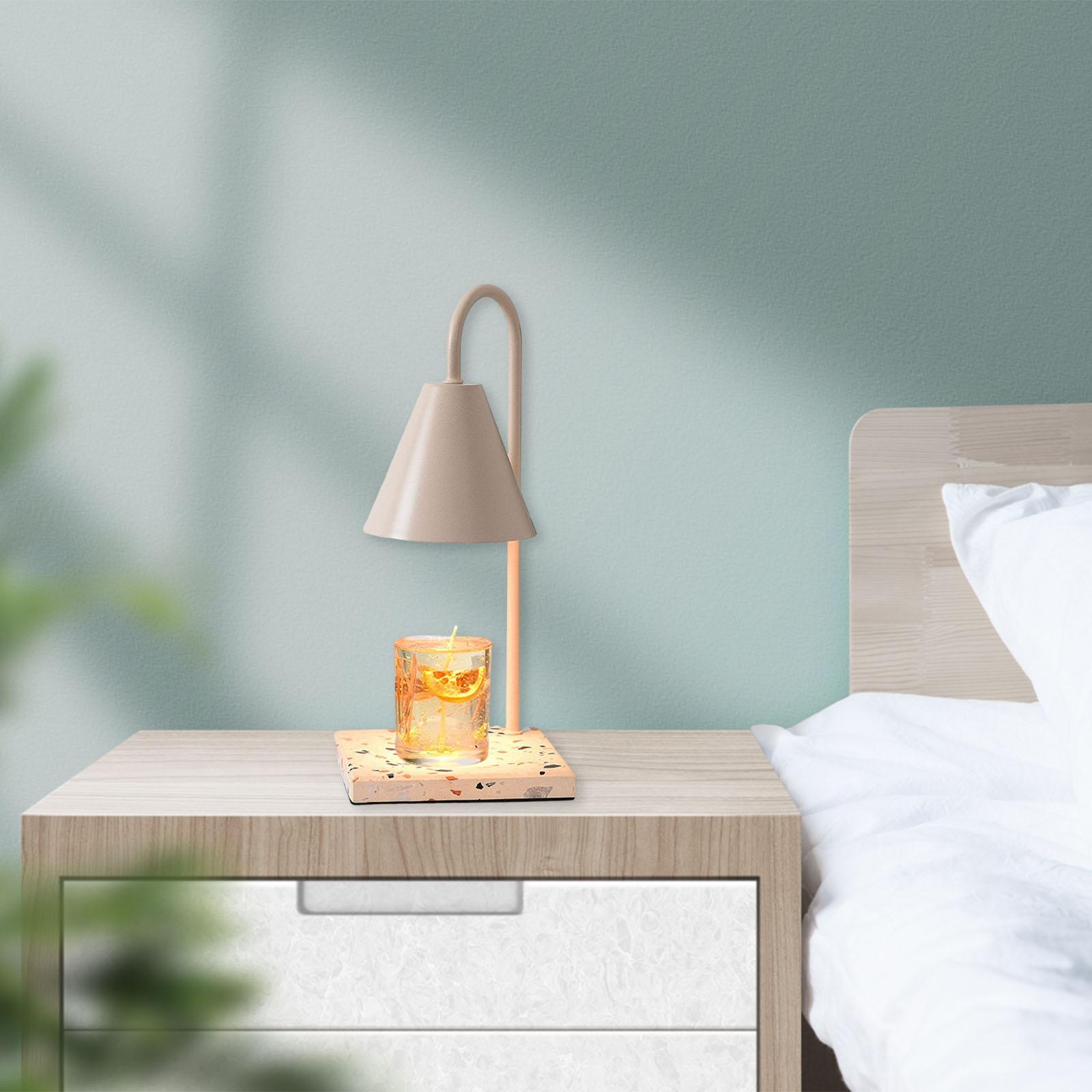 Candle Melting Light Dimmable Candle Holders Decor ,Desktop Lamp, Sleep Aid Lamp Diffuser for Bedroom Office Dormitory Hotel ,Living Room